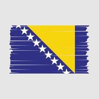 bosnien flagge vektor