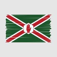 Nord Irland Flagge Vektor