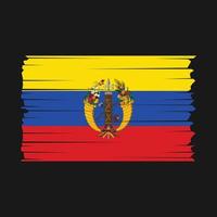 colombia flagga vektor