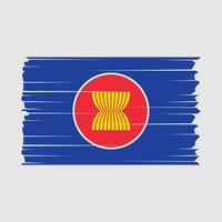 asean Flagge Vektor