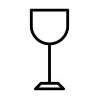 vin ikon översikt stil påsk illustration vektor element och symbol perfekt.