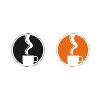 Vektor Kaffee Geschäft zum Logo oder Illustration