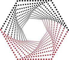 dynamisch Vektor Hexagon gestalten Das Sie können verwenden wie Logo, Symbol, Hintergrund, Symbol, usw.