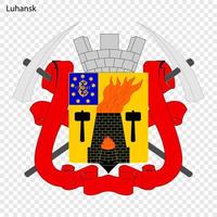 Emblem von Stadt von Ukraine vektor