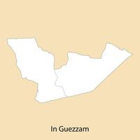 hoch Qualität Karte von im guezzam ist ein Provinz von Algerien vektor