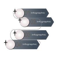 Infografik Schablone mit Symbol geeignet zum Geschäft Bericht vektor