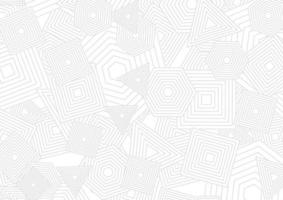 grau Weiß geometrisch Formen abstrakt Hintergrund vektor
