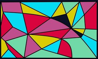 kreativ geometrisk färgrik bakgrund med mönster. vektor