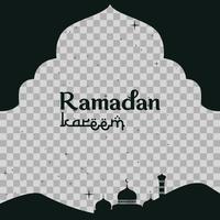 Ramadan kareem Vektor Design zum Banner, Hintergrund, können Sein benutzt wie ein Karte, und Netz. zusätzlich zu das Design von das Ramadan karem, eid al-fitr und eid al-adha. Vektor