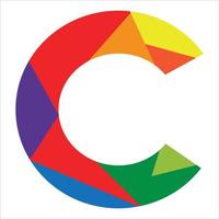 Brief c Logo und Unternehmen Logo vektor