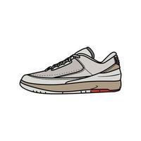 Turnschuhe Design mit Seite Winkel. Sport Schuhe . Entwurf. eben Design. Vektor Illustration. Turnschuhe im ein eben Stil. Seite Aussicht Turnschuhe. Mode Turnschuhe.