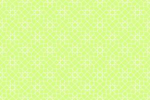islamisch Hintergrund auf Grün Farbe. Ramadhan kareem Hintergrund. eid Mubarak Hintergrund. nahtlos geometrisch Muster. vektor