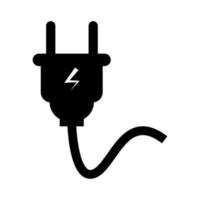 elektrisch Stecker Symbol Illustration Vektor