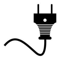 elektrisch Stecker Symbol Illustration Vektor