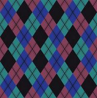 Argyle-Mustervektor, geometrisch, Hintergrund, klassisch gestrickt, kariert vektor