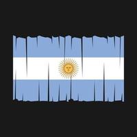 Argentinien Flagge Vektor