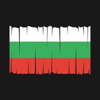 bulgarien flagge vektor