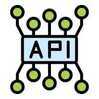 api Code Symbol Vektor eben