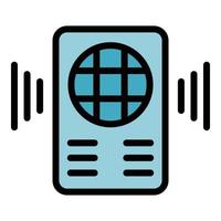 Walkie Talkie Symbol Vektor eben