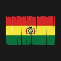 Bolivien Flaggenvektor vektor