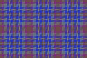 Muster nahtlos überprüfen. Textil- Textur Plaid. Hintergrund Tartan Vektor Stoff.