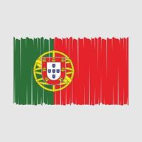 Portugal-Flagge-Vektor-Illustration vektor