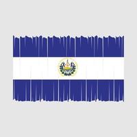 el Salvador Flagge Vektor Illustration