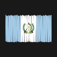 Guatemala Flagge Vektor Illustration