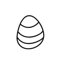 glücklich Ostern Ei Illustration vektor