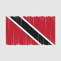 Trinidad Flagge Vektor Illustration