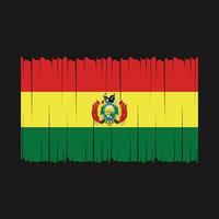 Bolivien Flagge Vektor Illustration