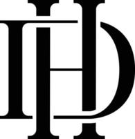 dh Luxus Logo Vektor Profi herunterladen