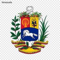 Emblem von Venezuela vektor