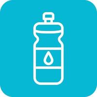 Wasserflasche-Vektor-Icon-Design-Illustration vektor