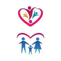 community care logo bilder design vektor