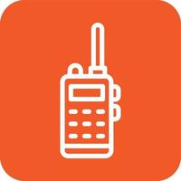 walkie talkie vektor ikon design illustration