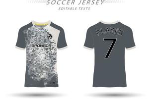 bäst vektor fotboll jersey mall sport t skjorta design