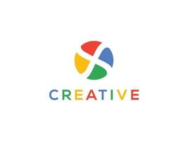 kreativ Farbe Logo kreativ Logo Design Profi Vektor