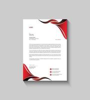 modernes Business-Briefkopf-Template-Design vektor