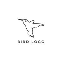 flygande fågel logotyp vektor