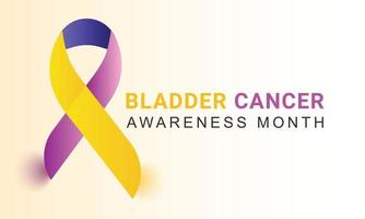 blåsa cancer medvetenhet månad Maj. vektor mall bakgrund, baner, kort, affisch