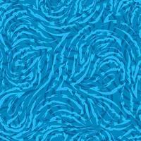 blå strömmande linjer och hörn med sönderrivna kanter på en sömlös bakgrund för havsbakgrundsvektor. abstrakt textur krusningar på vattnet, ismönster. vektor
