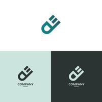 einfach und elegant Brief ae Logo, mit schön Gradient Farben. geeignet zum Stärkung Ihre Geschäft Identität. vektor