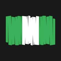 nigeria flagge vektor