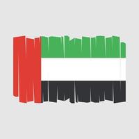 uae flagga vektor