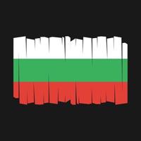 bulgarien flagge vektor