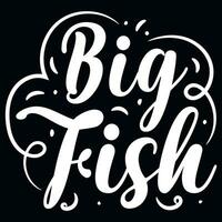 fiske typografi grafik tshirt design vektor mönster