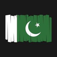 pakistan flagge vektor