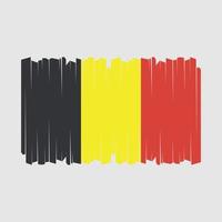 Belgien flagga vektor