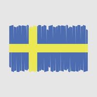 sverige flagga vektor